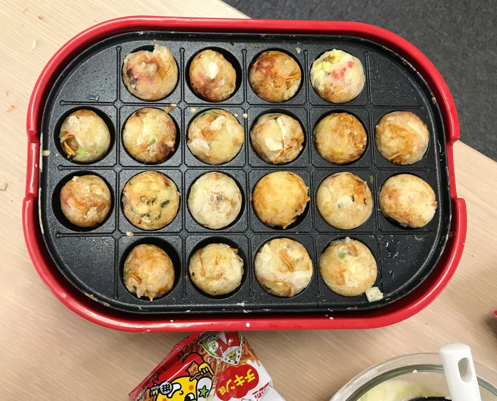 たこ焼き作り♪